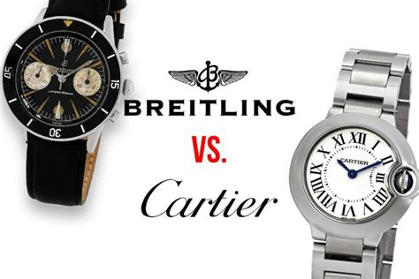 cartier vs breitling|Breitling vs Cartier Watch Brand Overview and Comparison.